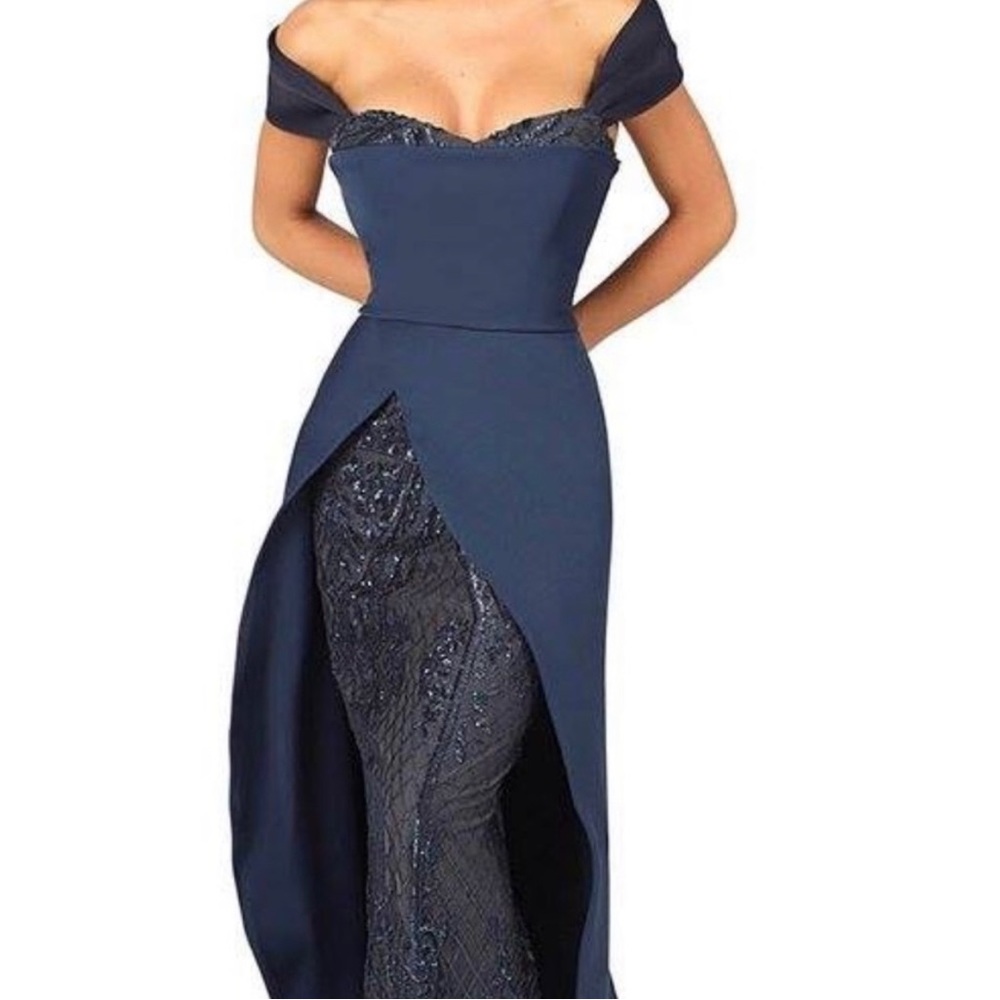 Nicole Bakti Gown Dress